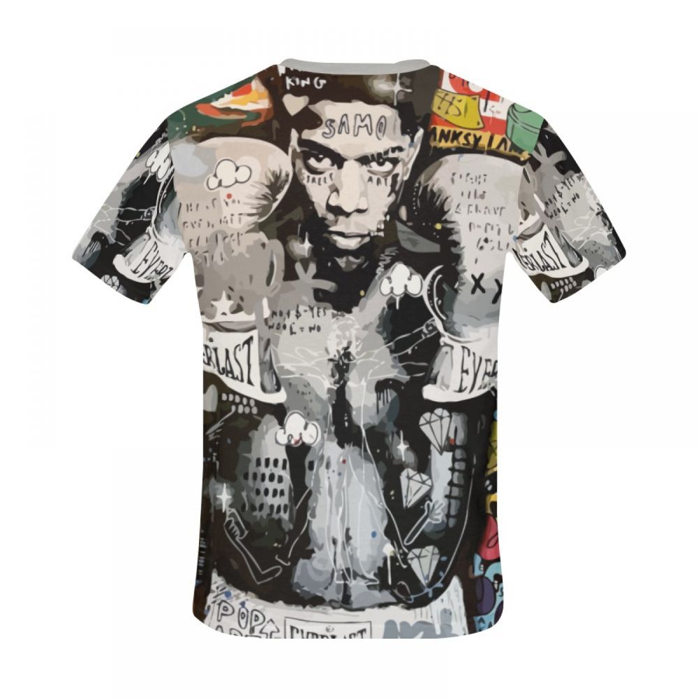 Men's Icon Art Boxing Short T-shirt