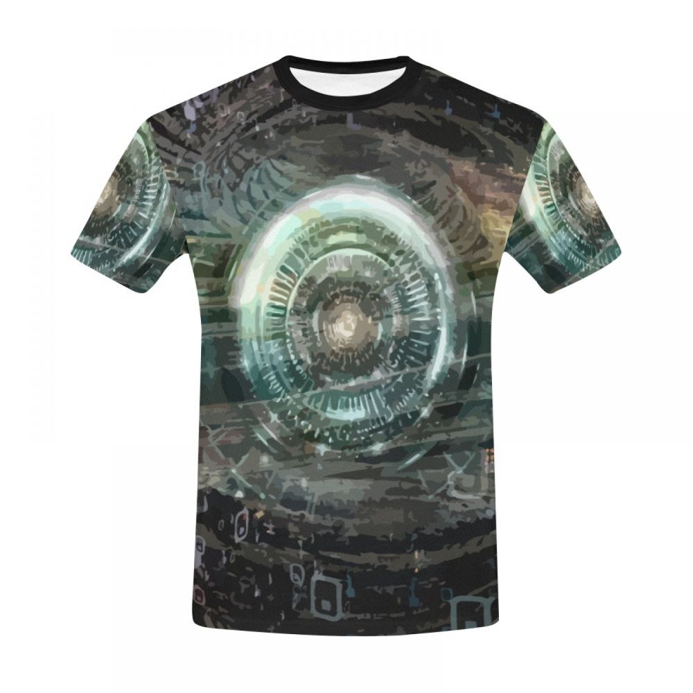 Men's Art Digital Bright Passage Short T-shirt