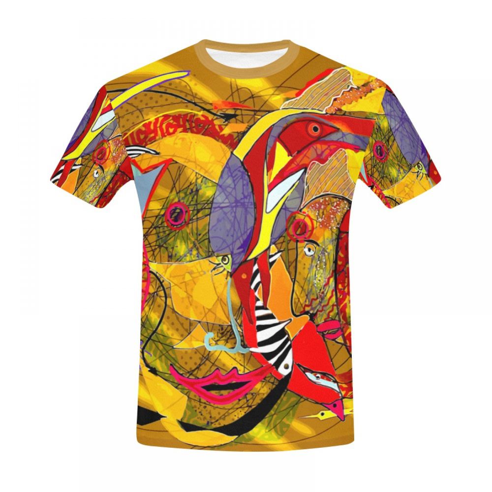 Men's Art Fish Carol Short T-shirt