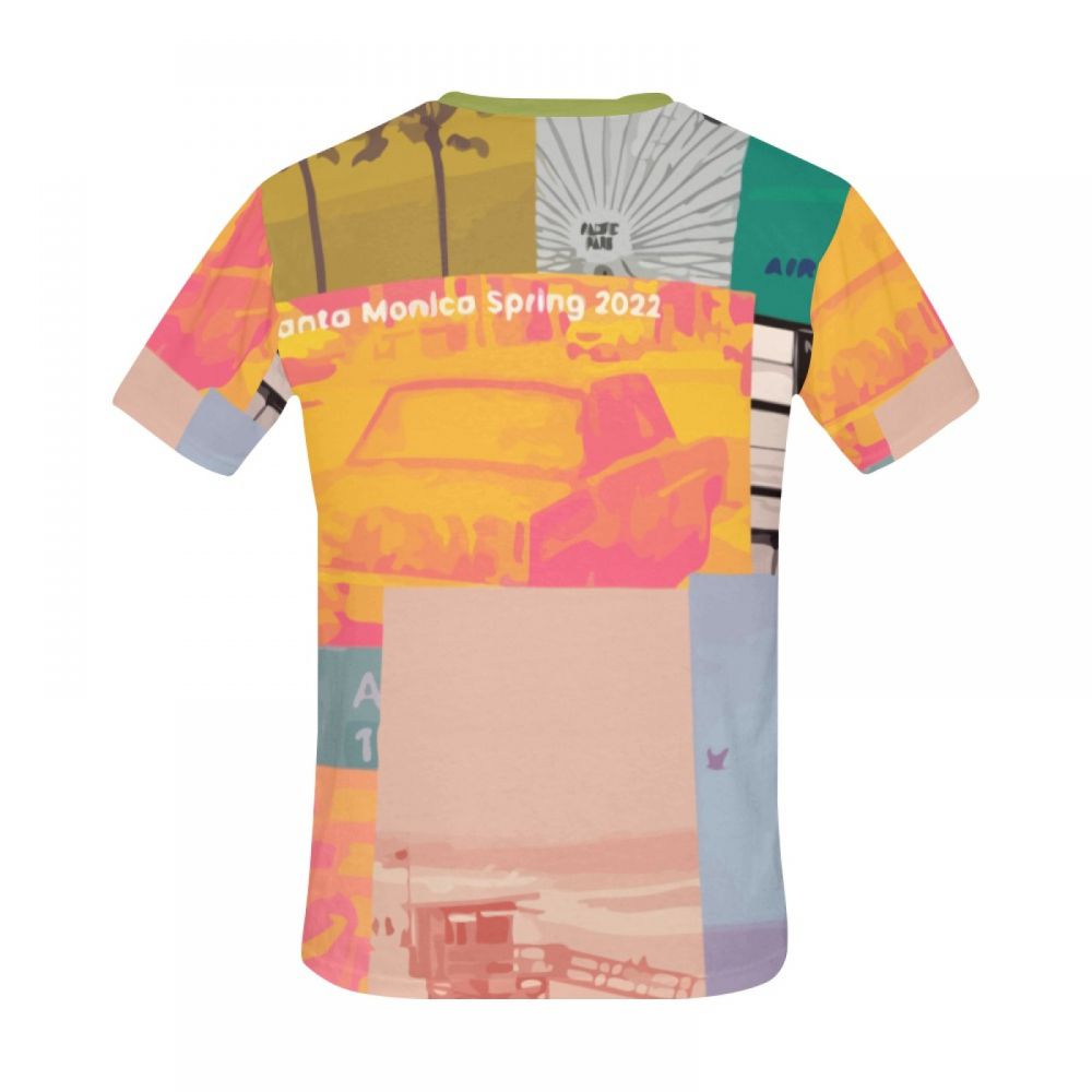 Men's Art One Day In Santa Monica Short T-shirt