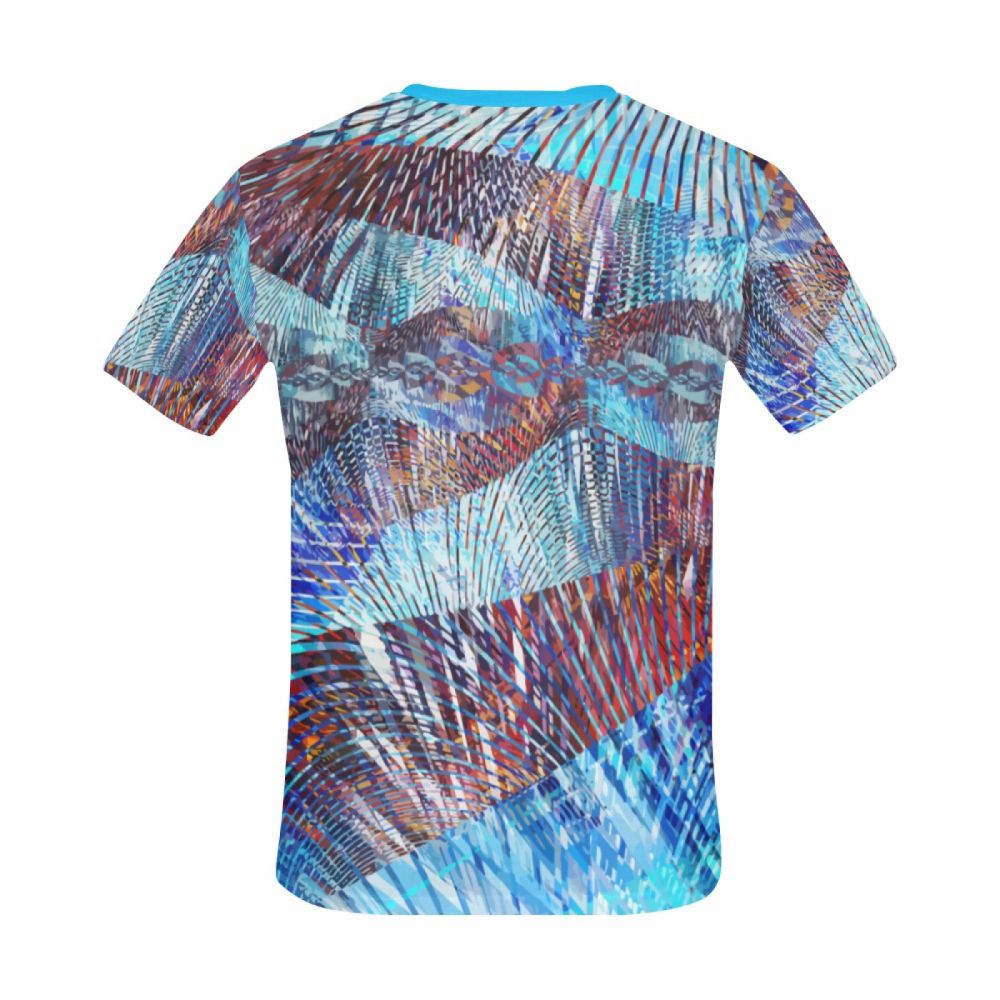 Men's Abstract Art D Major Short T-shirt