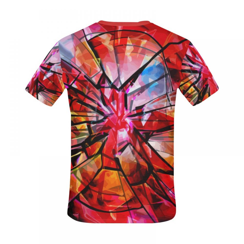 Men's Abstract Art Broken Soul Short T-shirt