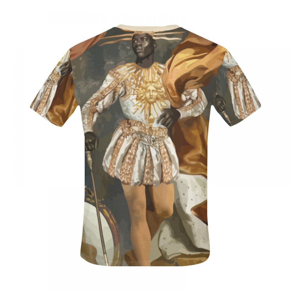 Men's Conceptual Art Dancing King Short T-shirt