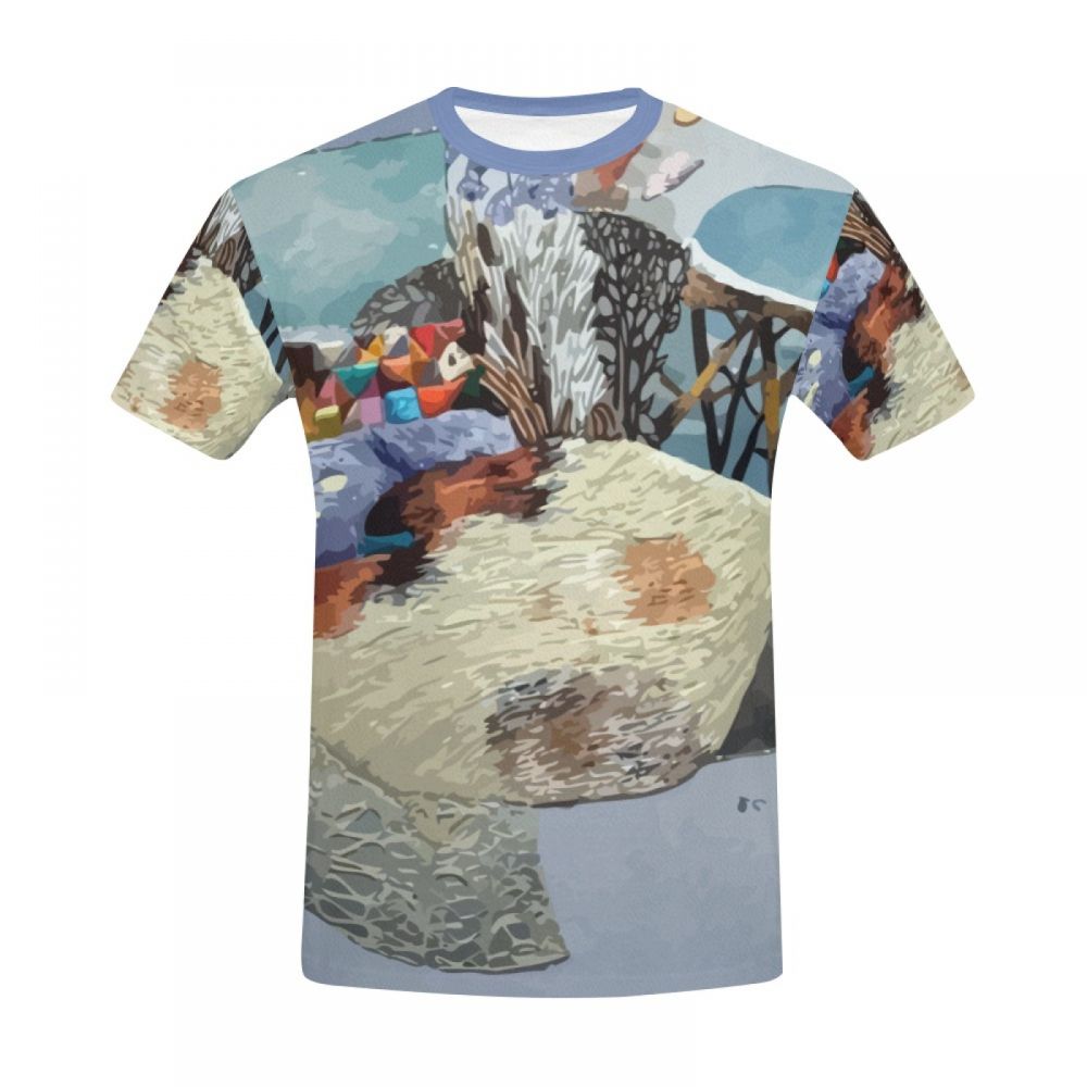 Men's Art Countryside Frost And Sun Short T-shirt