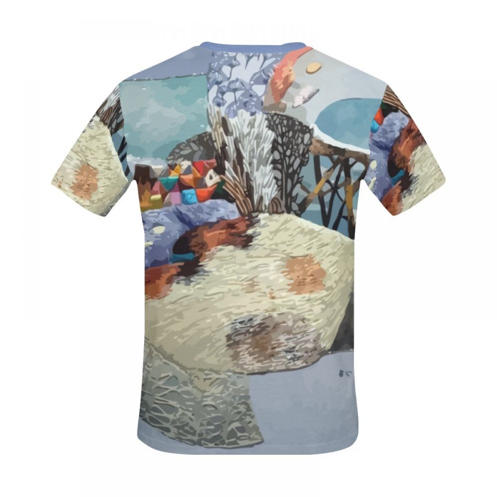 Men's Art Countryside Frost And Sun Short T-shirt