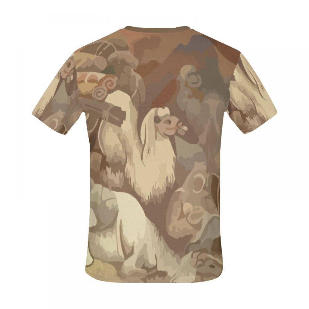 Men's Art History Happiness Of Nomads Short T-shirt