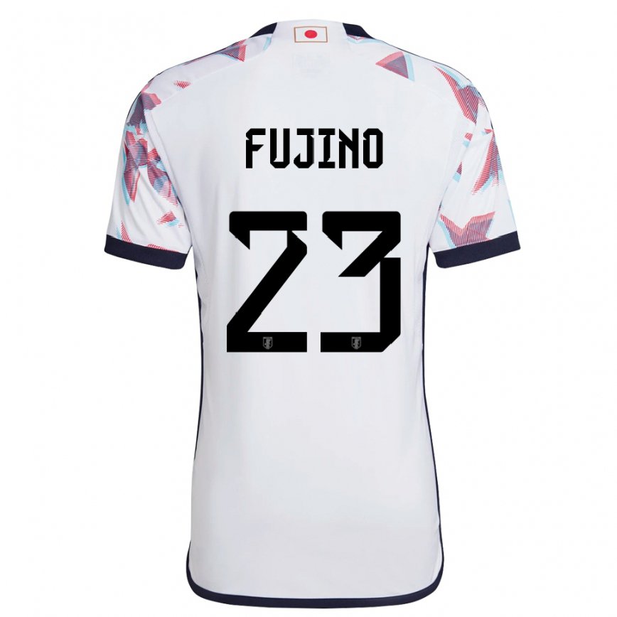 Men Japan Aoba Fujino #23 White Away Jersey 2022/23 T-shirt
