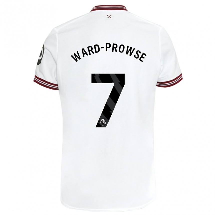 Kids Football James Ward-Prowse #7 White Away Jersey 2023/24 T-Shirt