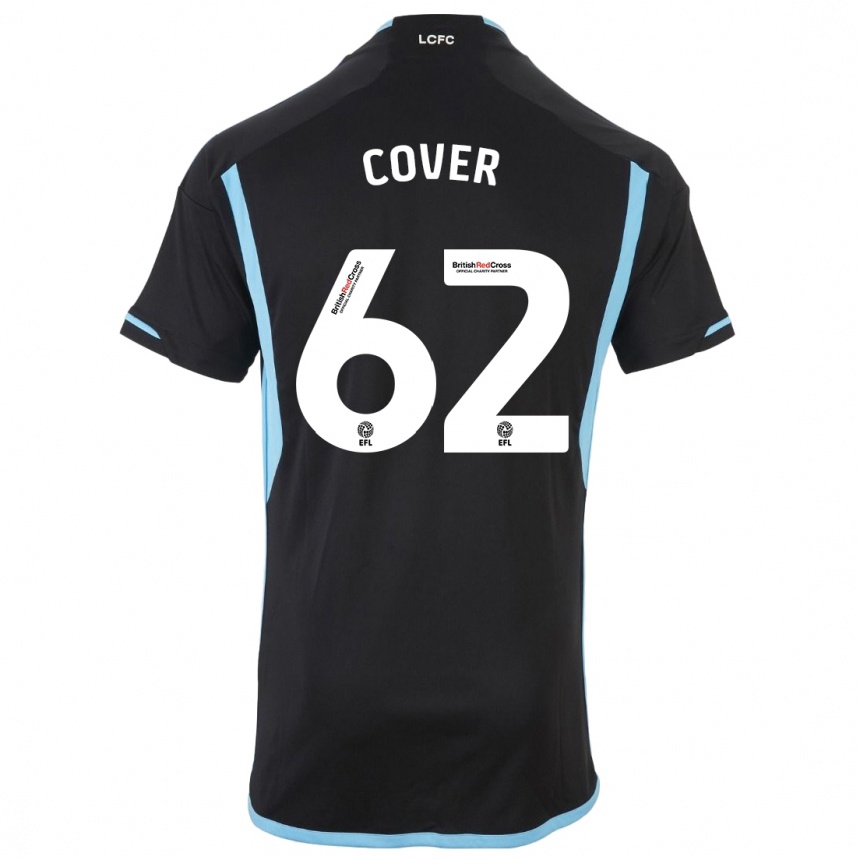 Kids Football Brandon Cover #62 Black Away Jersey 2023/24 T-Shirt