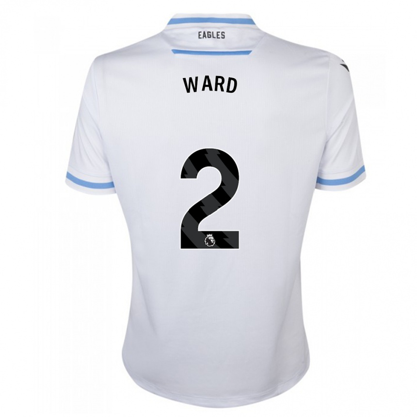 Kids Football Joel Ward #2 White Away Jersey 2023/24 T-Shirt