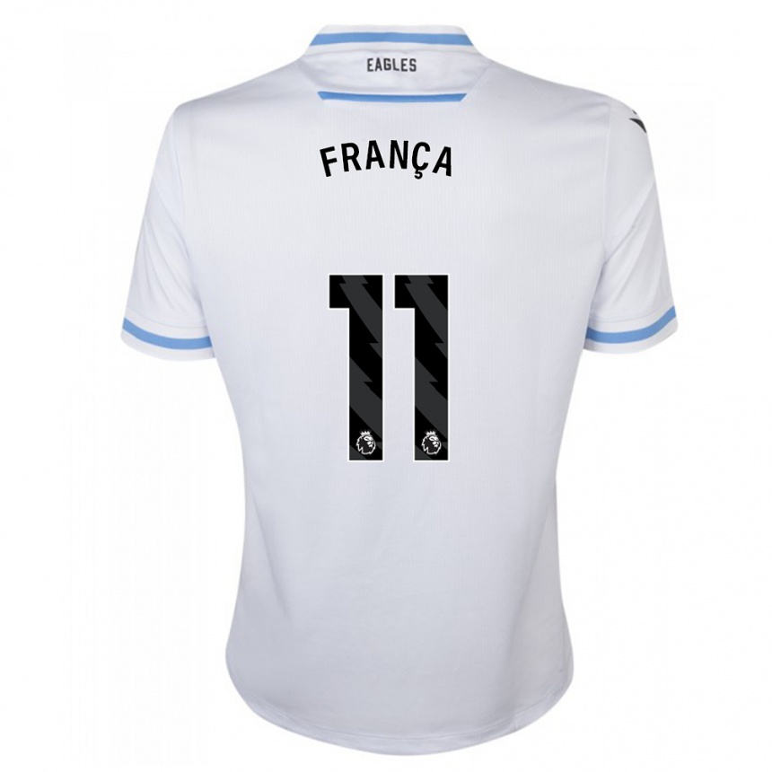 Kids Football Matheus França #11 White Away Jersey 2023/24 T-Shirt