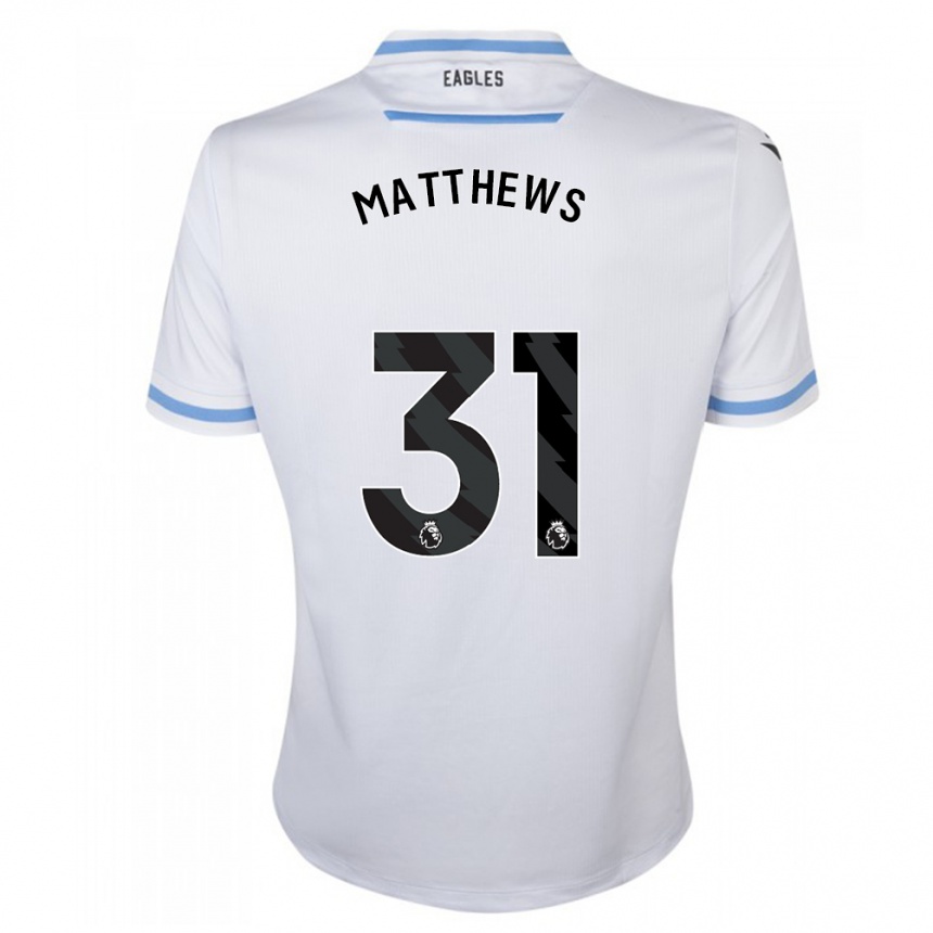 Kids Football Remi Matthews #31 White Away Jersey 2023/24 T-Shirt