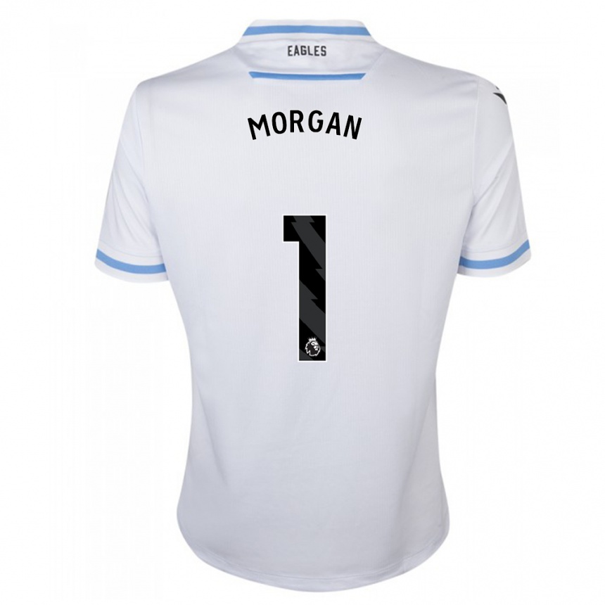 Kids Football Chloe Morgan #1 White Away Jersey 2023/24 T-Shirt