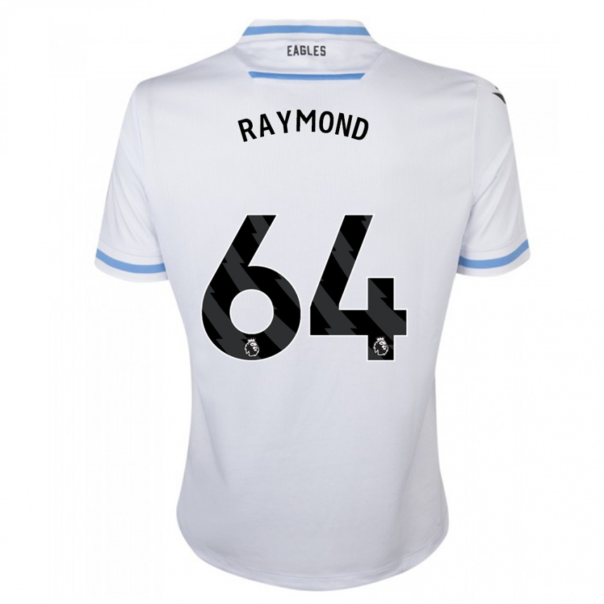 Kids Football Jadan Raymond #64 White Away Jersey 2023/24 T-Shirt