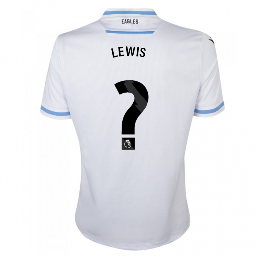 Kids Football Cameron Lewis Brown #0 White Away Jersey 2023/24 T-Shirt