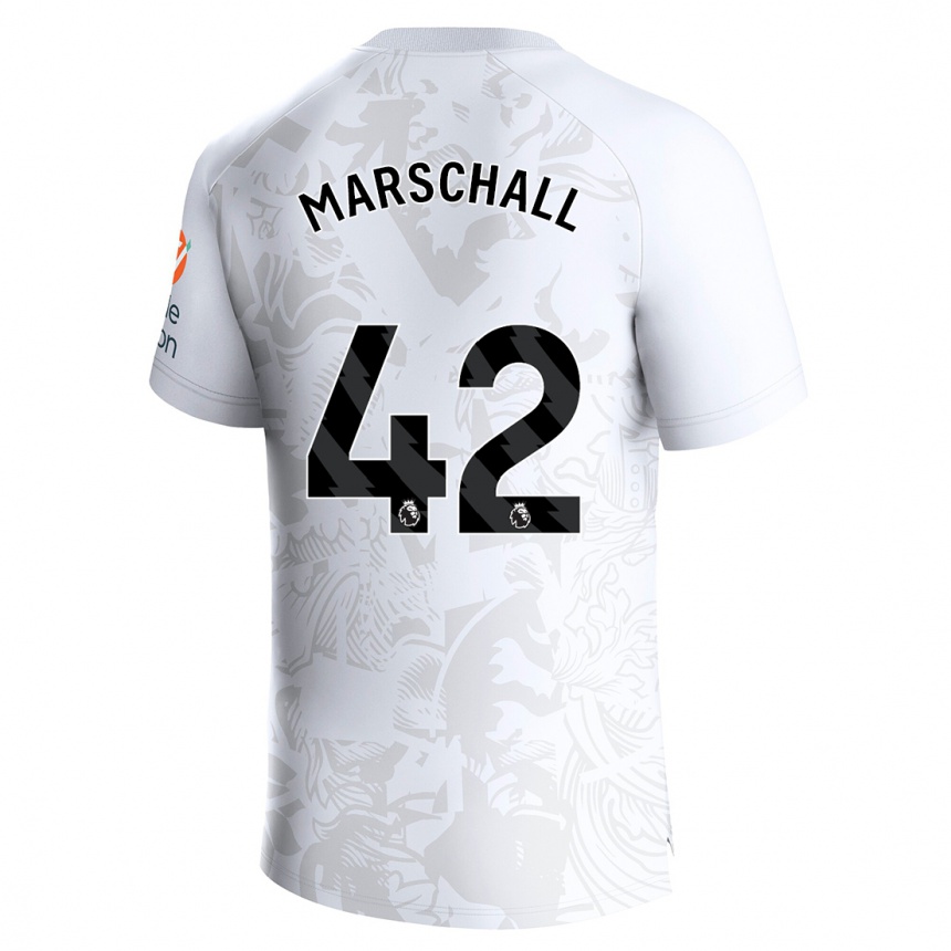 Kids Football Filip Marschall #42 White Away Jersey 2023/24 T-Shirt