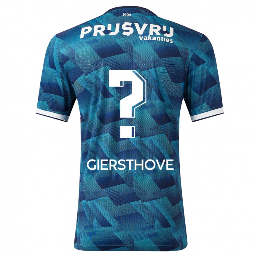 Kids Football Djomar Giersthove #0 Blue Away Jersey 2023/24 T-Shirt