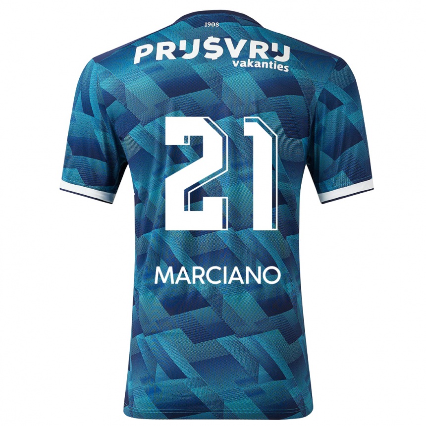 Kids Football Ofir Marciano #21 Blue Away Jersey 2023/24 T-Shirt