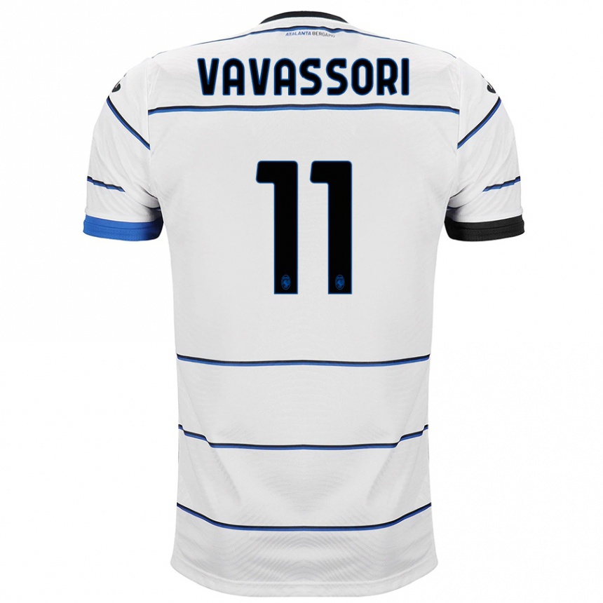 Kids Football Dominic Vavassori #11 White Away Jersey 2023/24 T-Shirt