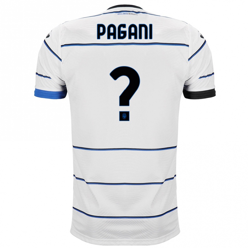 Kids Football Federico Pagani #0 White Away Jersey 2023/24 T-Shirt