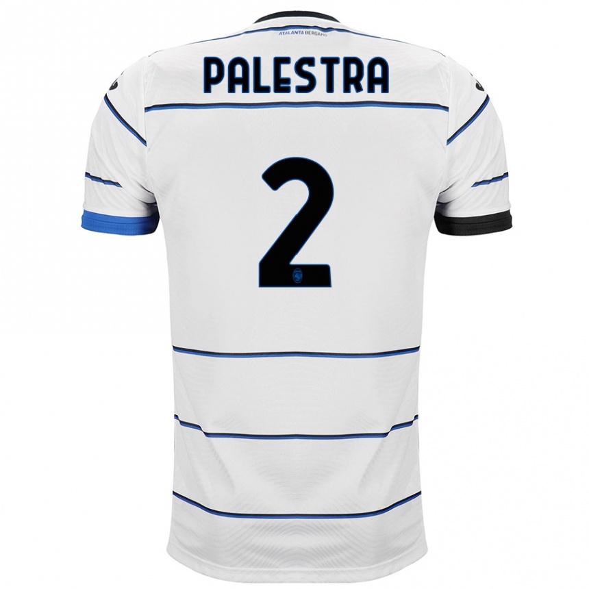 Kids Football Marco Palestra #2 White Away Jersey 2023/24 T-Shirt