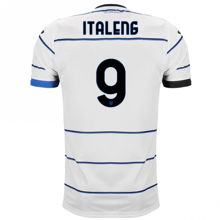 Kids Football Jonathan Italeng #9 White Away Jersey 2023/24 T-Shirt