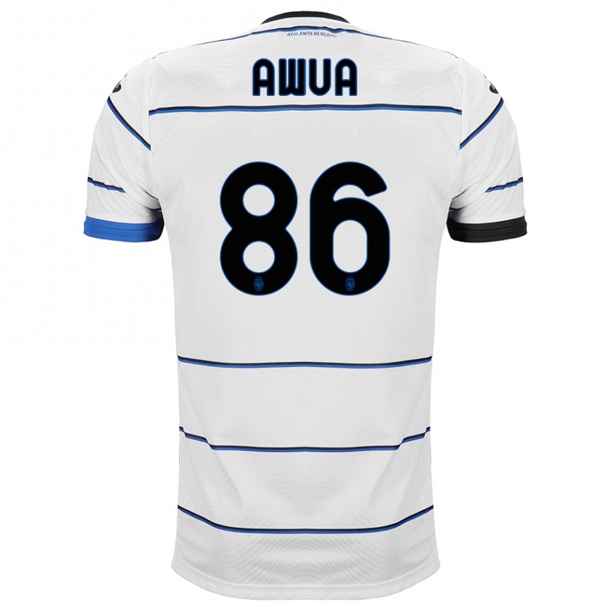 Kids Football Theophilus Awua #86 White Away Jersey 2023/24 T-Shirt