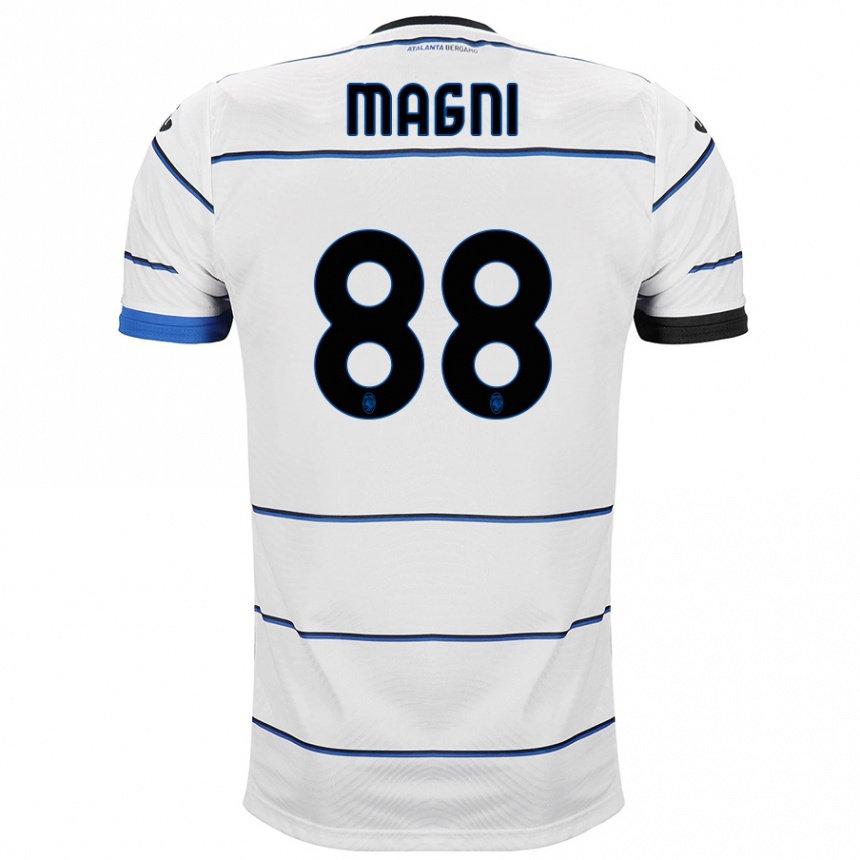 Kids Football Gloria Magni #88 White Away Jersey 2023/24 T-Shirt