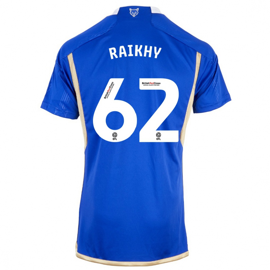 Men  Arjan Raikhy #62 Royal Blue Home Jersey 2023/24 T-Shirt