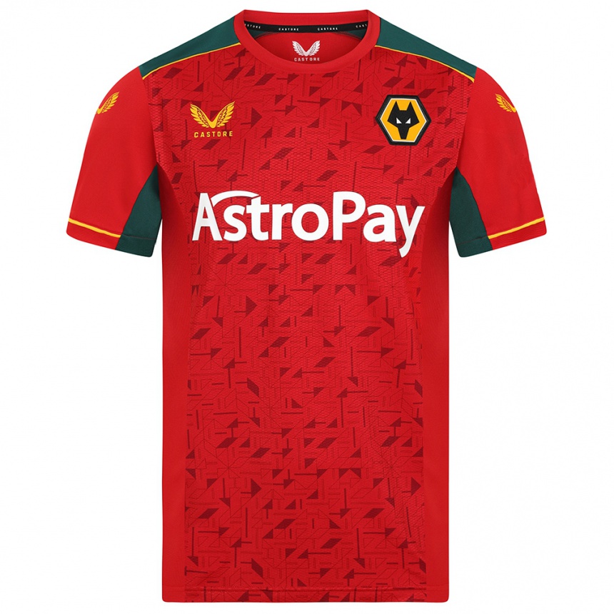 Men Football Lee Mcloughlin #0 Red Away Jersey 2023/24 T-Shirt