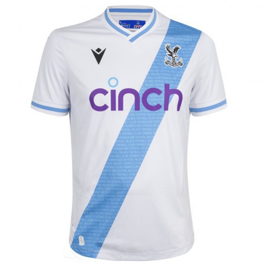 Men Football Chloe Morgan #1 White Away Jersey 2023/24 T-Shirt