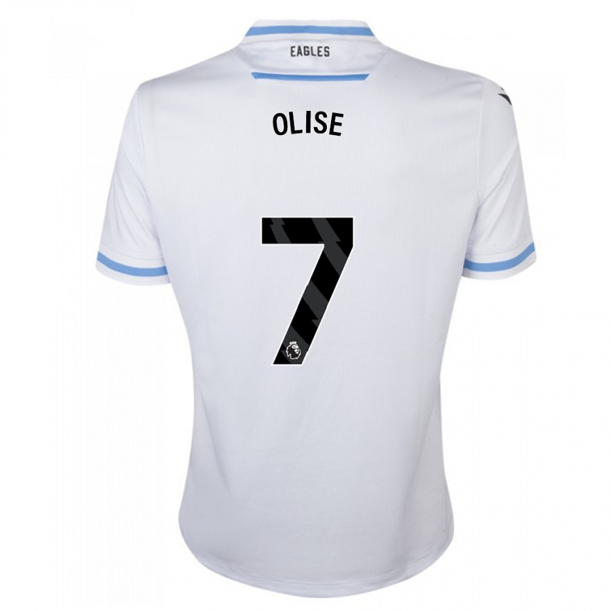 Men Football Michael Olise #7 White Away Jersey 2023/24 T-Shirt