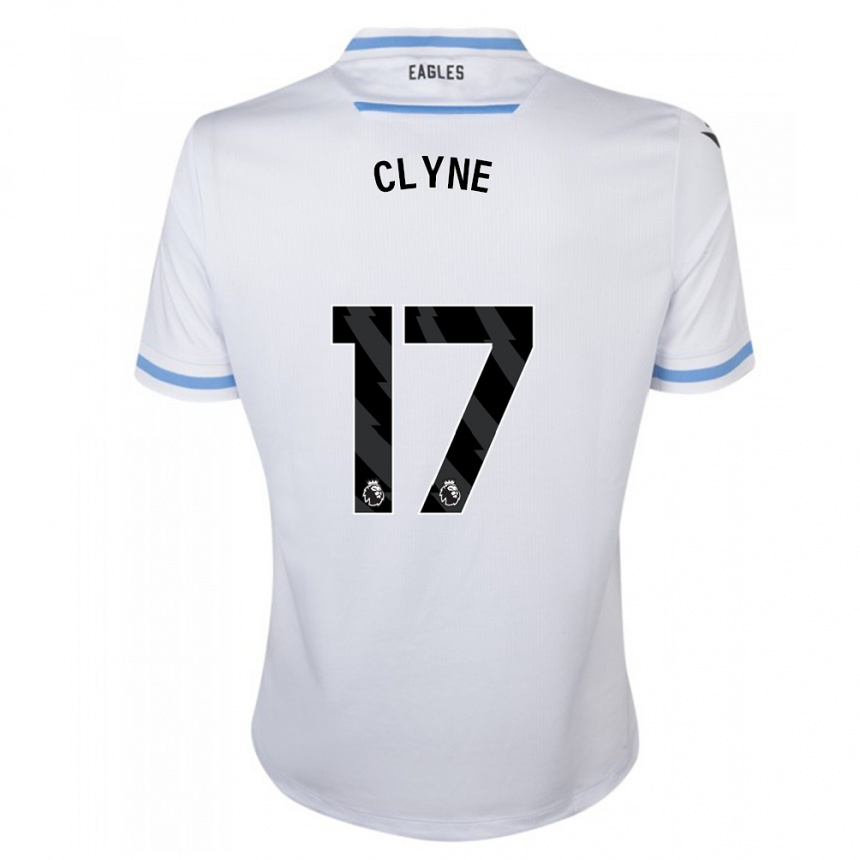 Men Football Nathaniel Clyne #17 White Away Jersey 2023/24 T-Shirt