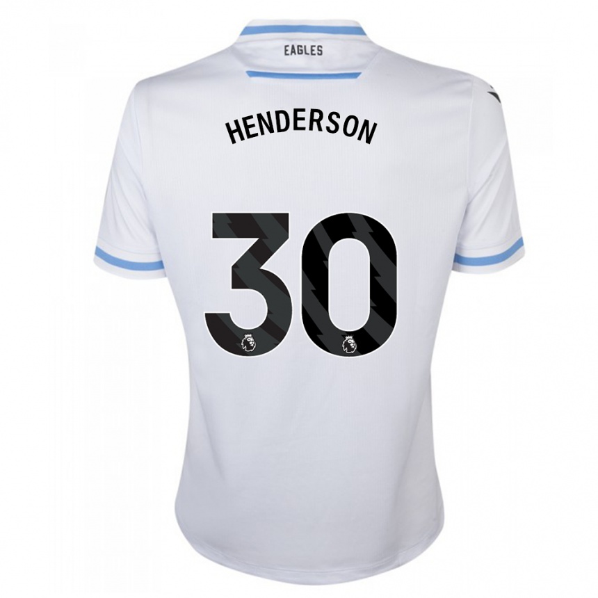 Men Football Dean Henderson #30 White Away Jersey 2023/24 T-Shirt