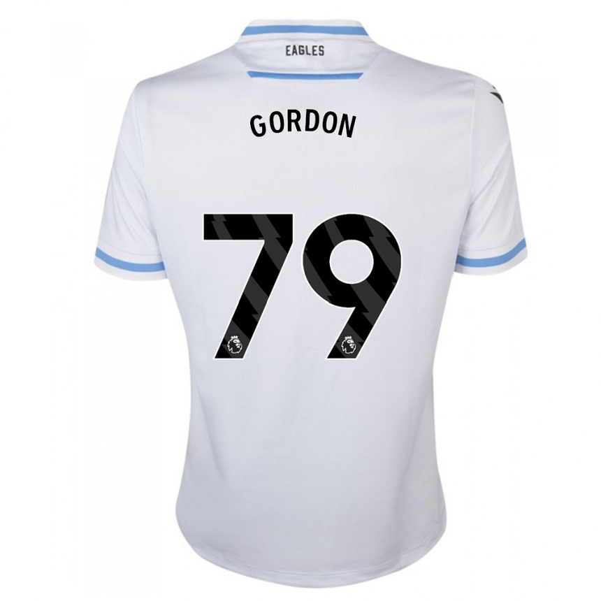 Men Football John-Kymani Gordon #79 White Away Jersey 2023/24 T-Shirt