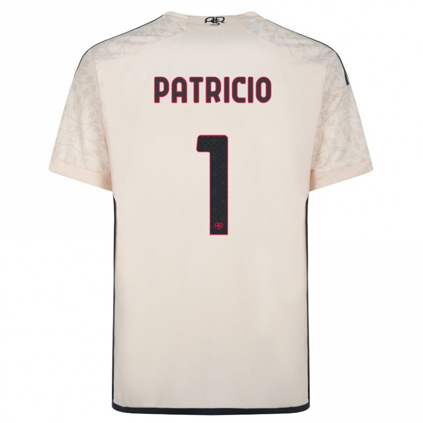 Men Football Rui Patrício #1 Off-White Away Jersey 2023/24 T-Shirt