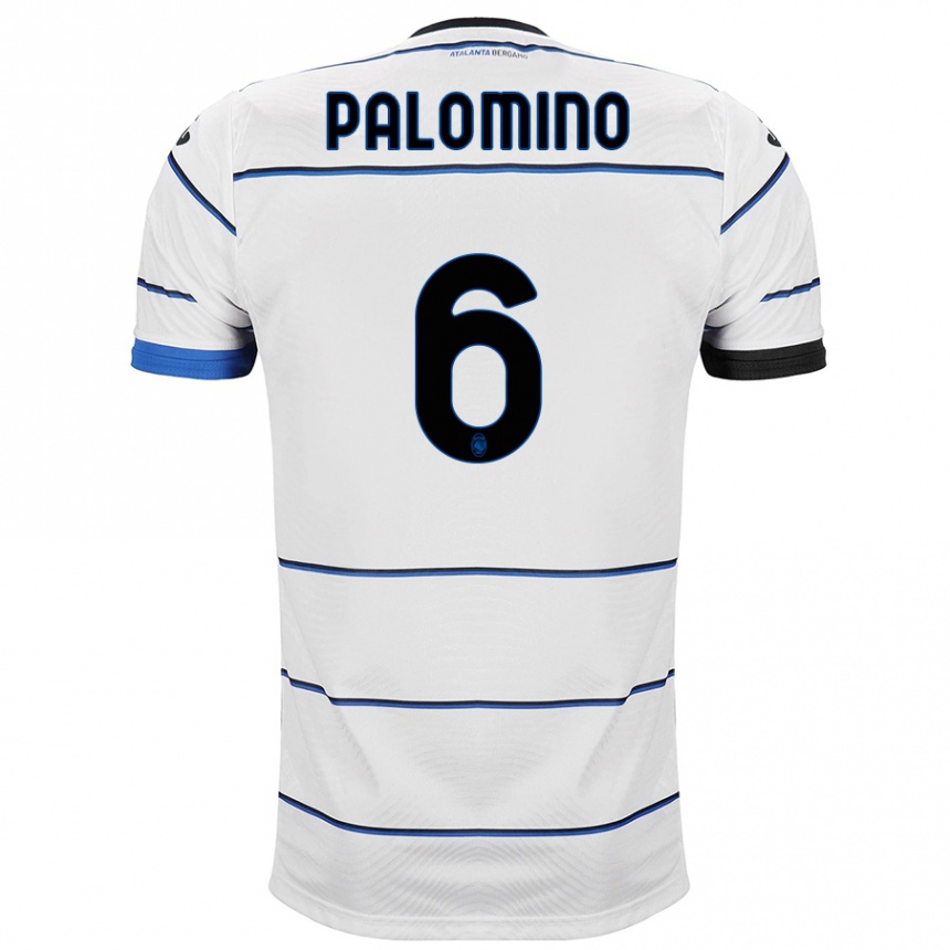 Men Football José Luis Palomino #6 White Away Jersey 2023/24 T-Shirt