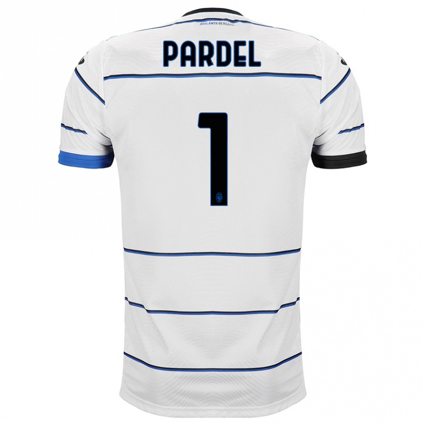 Men Football Piotr Pardel #1 White Away Jersey 2023/24 T-Shirt