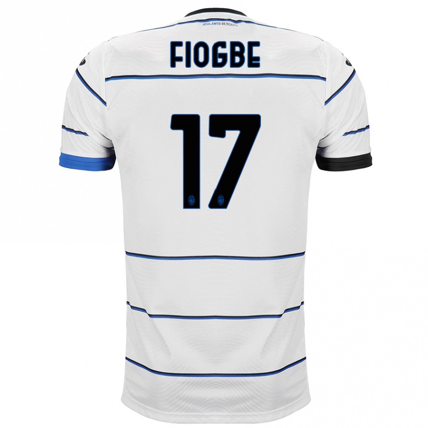 Men Football Candas Fiogbe #17 White Away Jersey 2023/24 T-Shirt