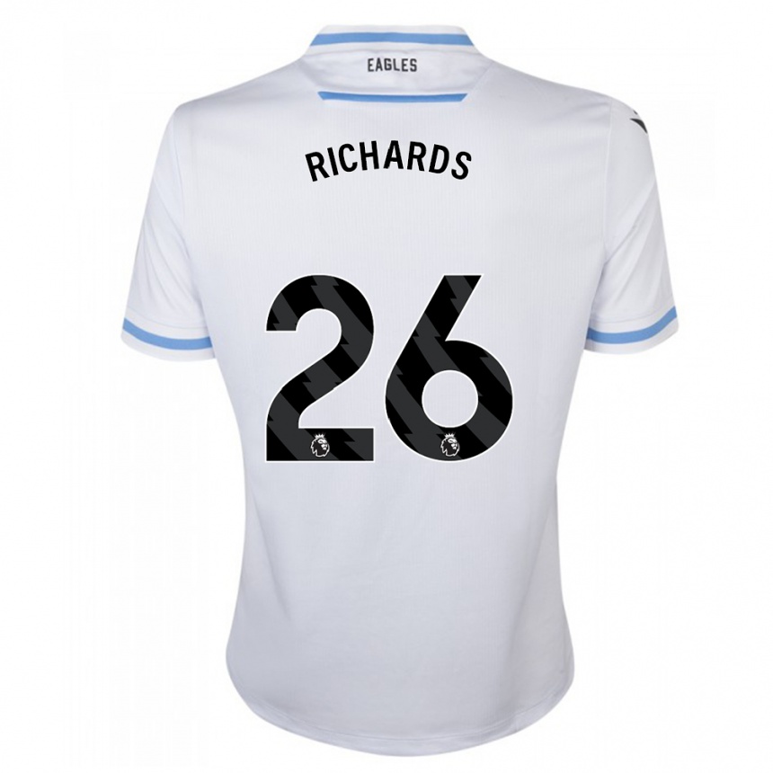 Women Football Chris Richards #26 White Away Jersey 2023/24 T-Shirt