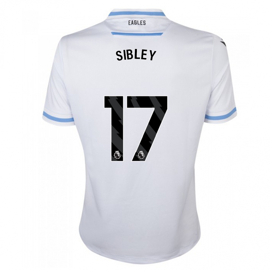 Women Football Isabella Sibley #17 White Away Jersey 2023/24 T-Shirt