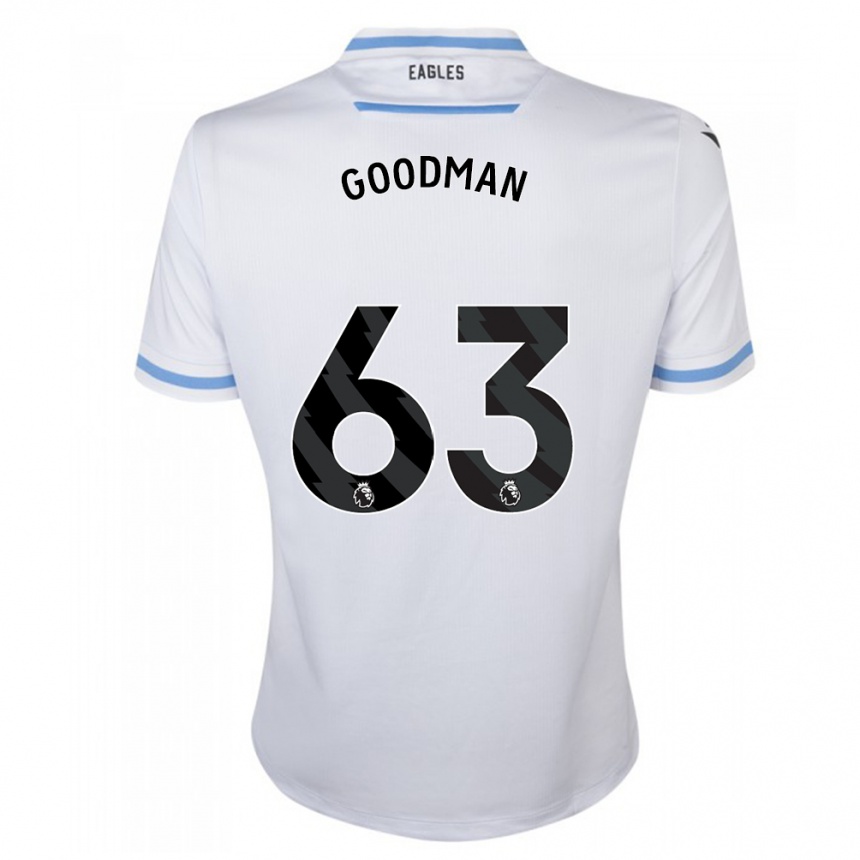 Women Football Owen Goodman #63 White Away Jersey 2023/24 T-Shirt