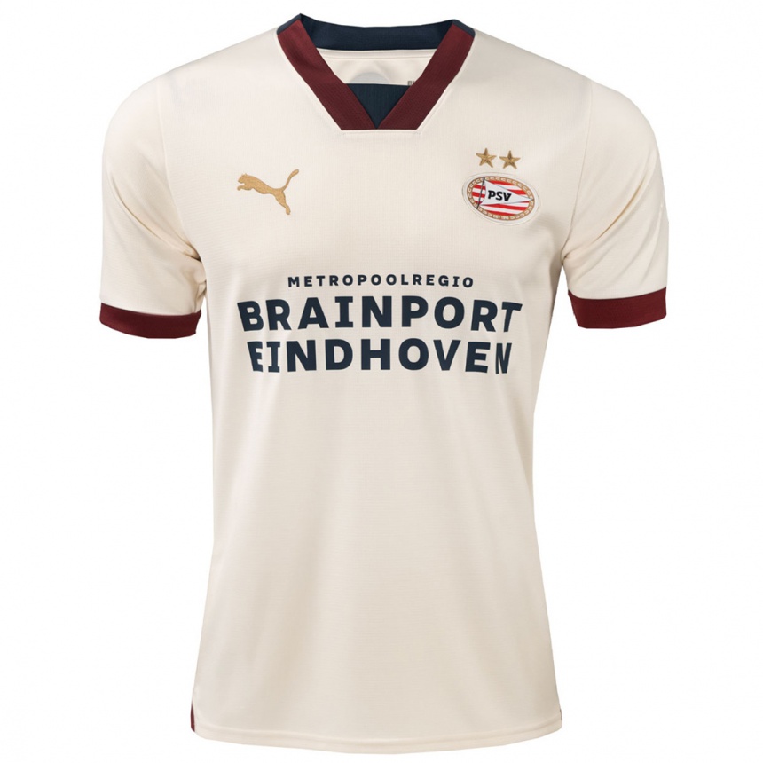 Women Football Elvic Jager #0 Off-White Away Jersey 2023/24 T-Shirt