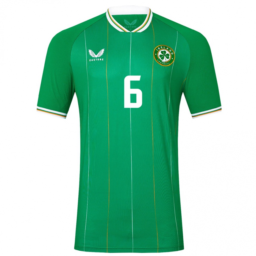 Kids Football Ireland Matthew Moore #6 Green Home Jersey 24-26 T-Shirt