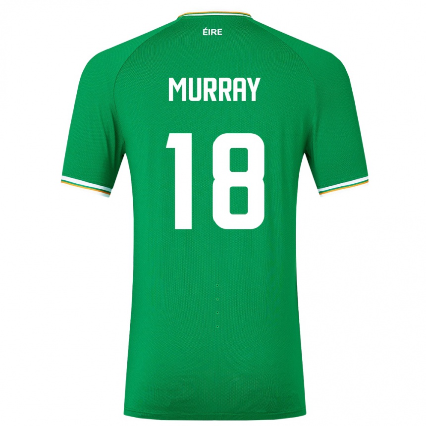 Kids Football Ireland Matthew Murray #18 Green Home Jersey 24-26 T-Shirt