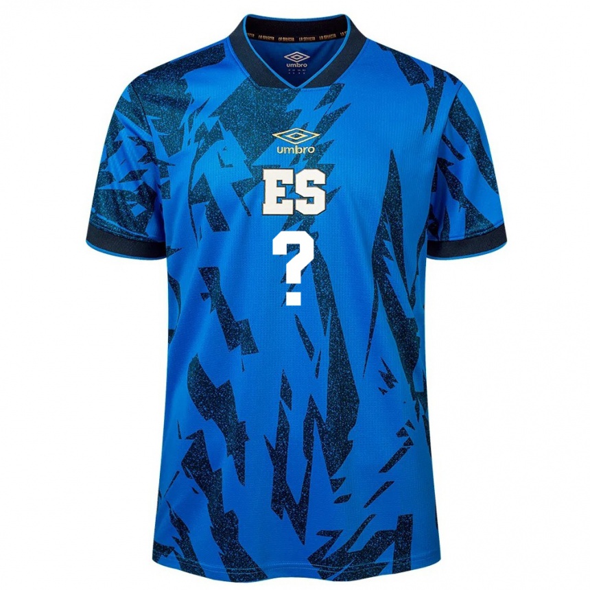 Kids Football El Salvador Isabella Recinos #0 Blue Home Jersey 24-26 T-Shirt