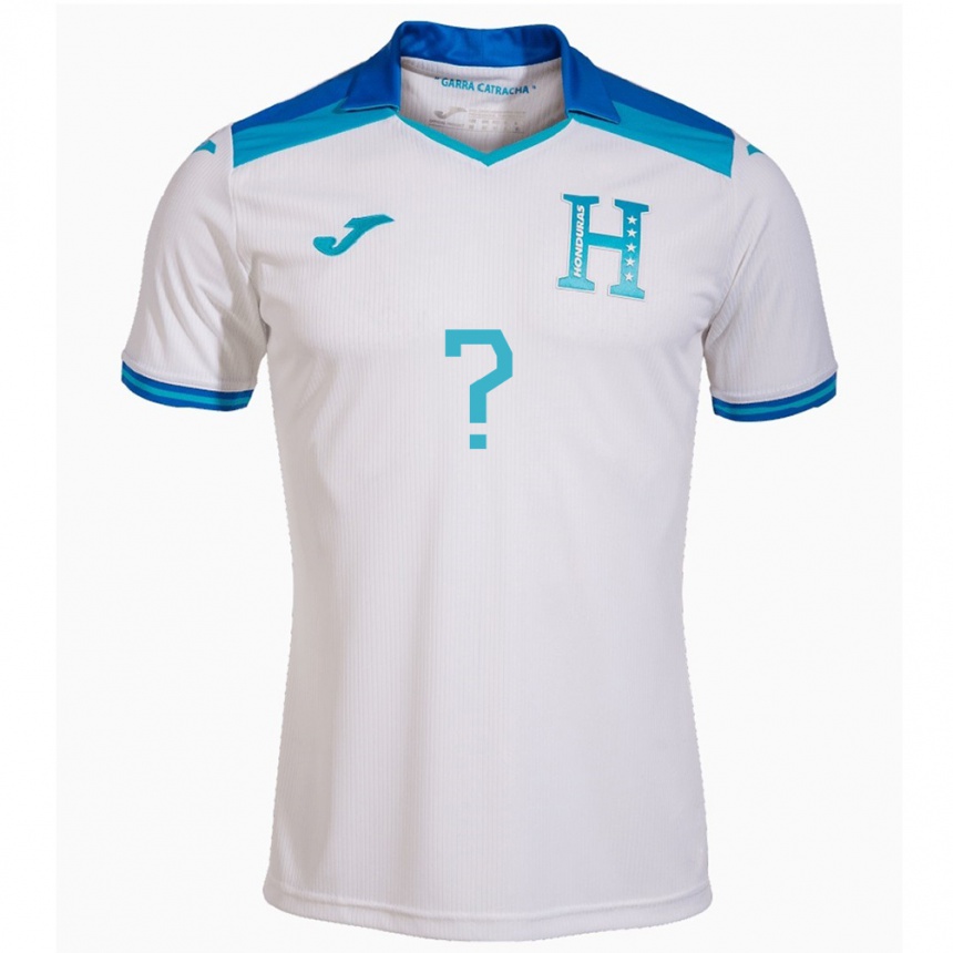 Kids Football Honduras Débora Tobías #0 White Home Jersey 24-26 T-Shirt