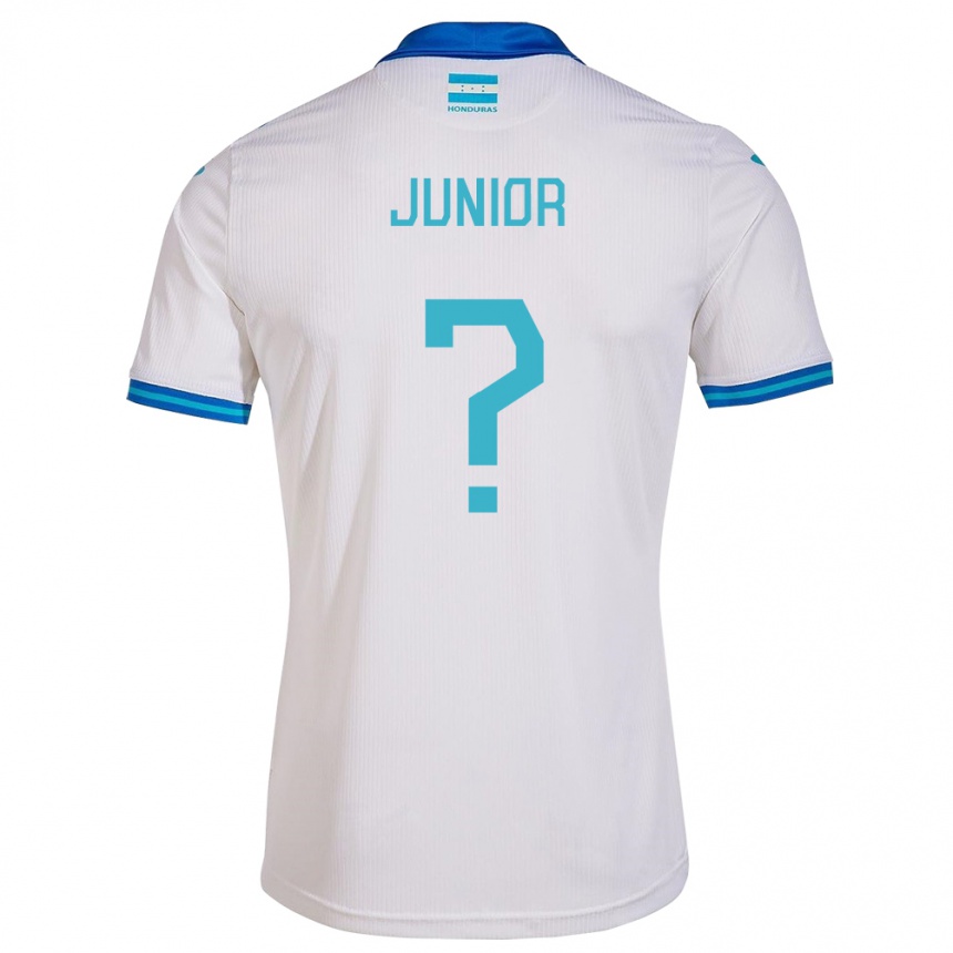 Kids Football Honduras Junior Mejía #0 White Home Jersey 24-26 T-Shirt