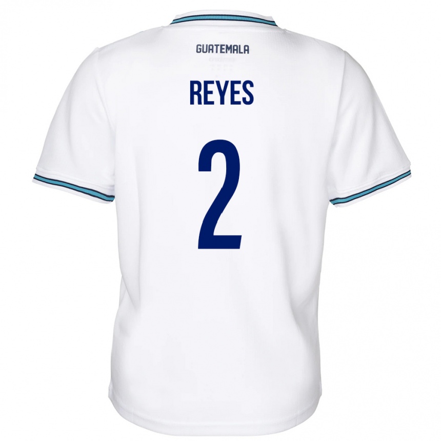 Kids Football Guatemala Samantha Reyes #2 White Home Jersey 24-26 T-Shirt