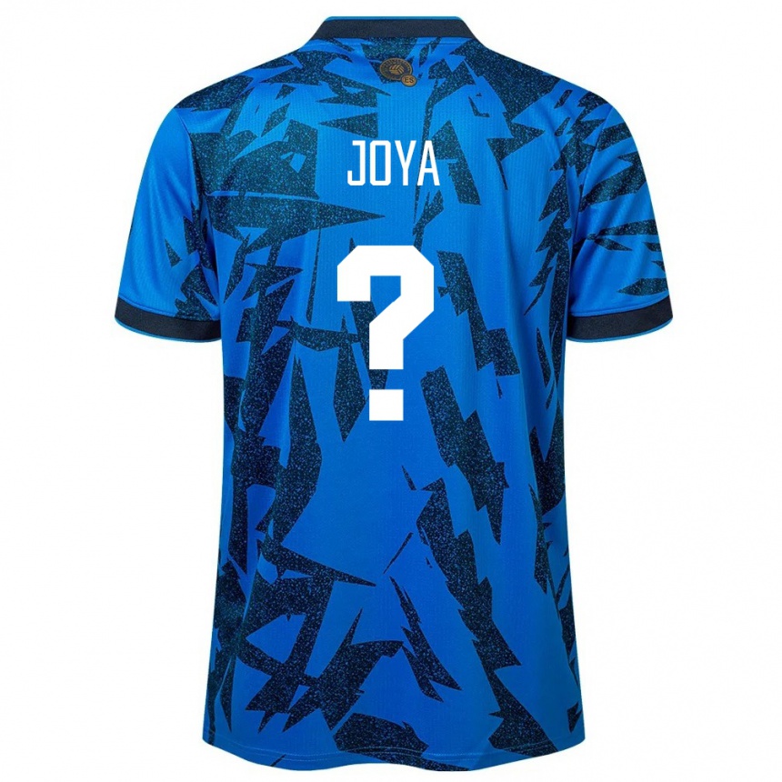 Men Football El Salvador Marlon Joya #0 Blue Home Jersey 24-26 T-Shirt